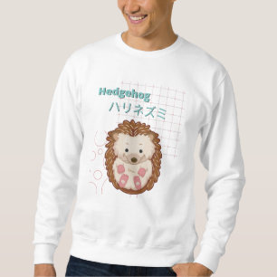 Sweatshirt Collection Cute Hedgehog-Kawaii