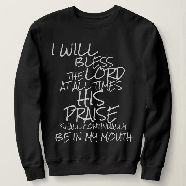 Sweatshirt Collection de cadeaux de foi - (Design devant)