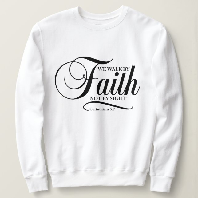 Sweatshirt Collection de cadeaux de foi (Design devant)