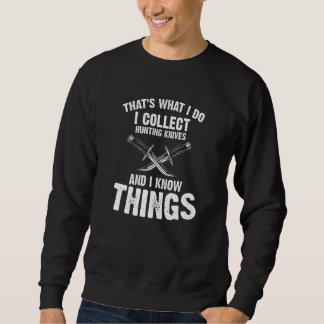 Sweatshirt Collectionneurs de couteaux pour un couteau Whispe