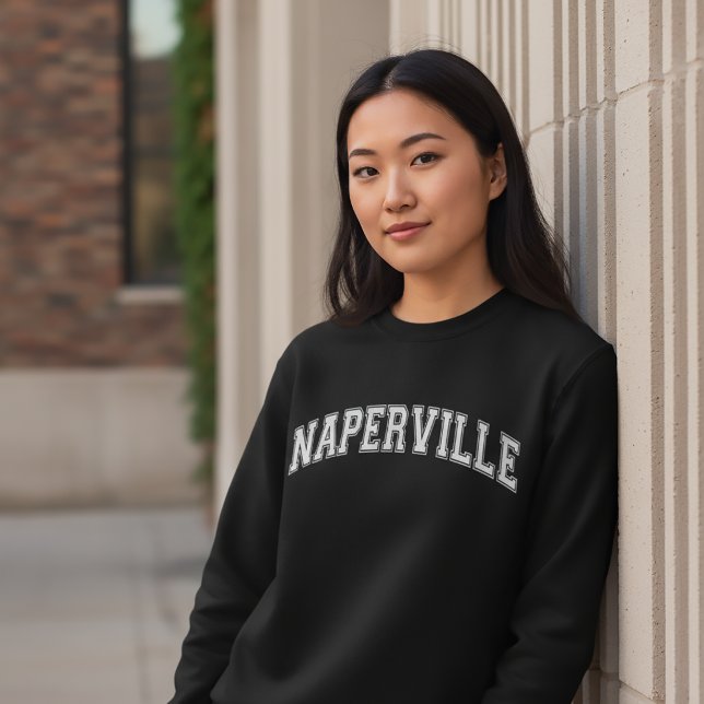 Sweatshirt Collège de style universitaire américain NAPERVILL (Créateur téléchargé)