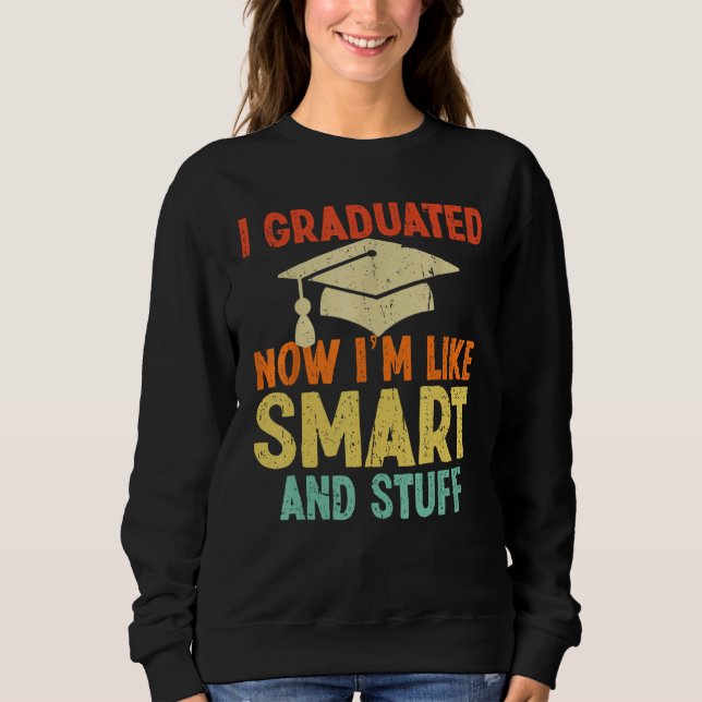 Sweatshirt College High School Graduation  Senior 2023 (Devant)