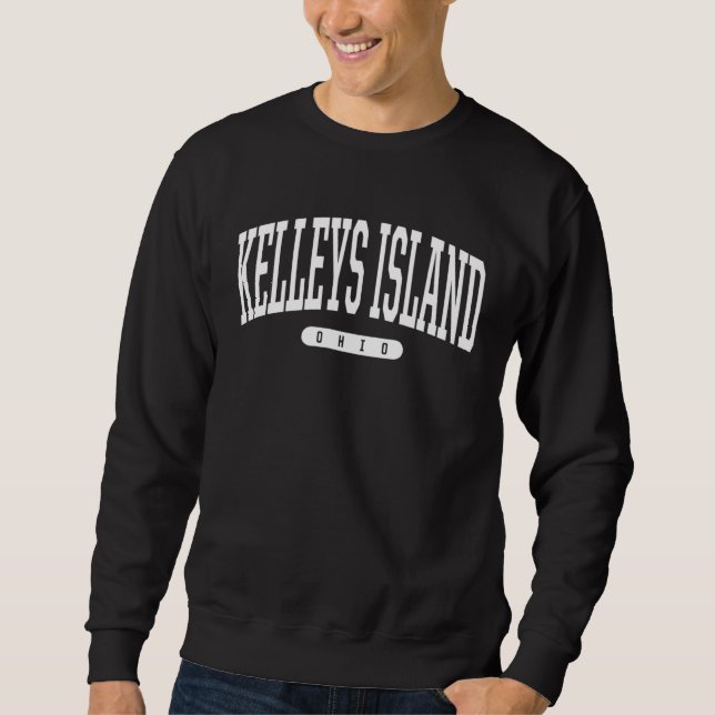 Sweatshirt College Style Kelleys Island Ohio Souvenir (Devant)