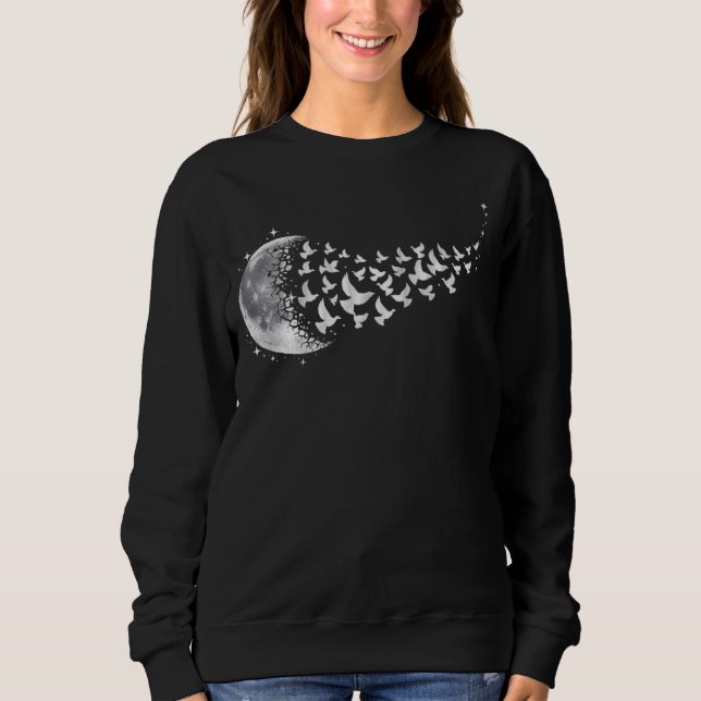 Sweatshirt colombe (Devant)