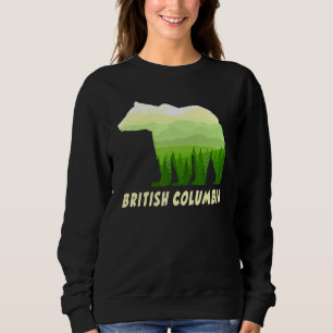 Sweatshirt Colombie-Britannique Grizzly dans la forêt du Cana
