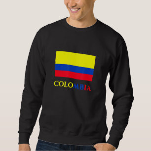 Sweatshirt Colombie Drapeau Bandera Colombiana Pays Colombien