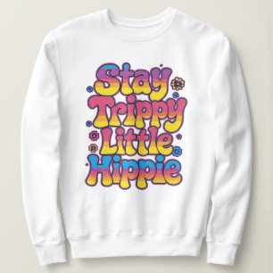 Sweatshirt Coloré Psychedélique Reste Hippie Dingo