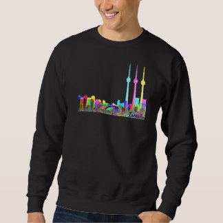 Sweatshirt Coloré Toronto Canada Travel Adventure Skyline