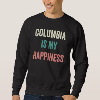 Sweatshirt Columbia est mon bonheur