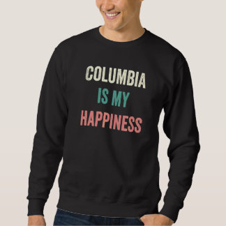 Sweatshirt Columbia est mon bonheur