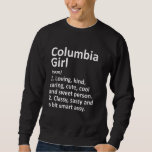 Sweatshirt Columbia Girl Ky Kentucky Funny City Accueil Racin<br><div class="desc">Columbia Girl Ky Kentucky Funny City Accueil Racines.</div>