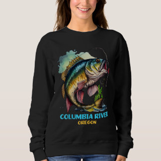 Sweatshirt Columbia River Oregon OR Fly Fishing Fisher Flyfis