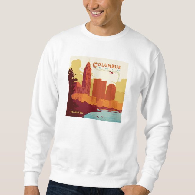 Sweatshirt Columbus Ohio | Arch City (Devant)