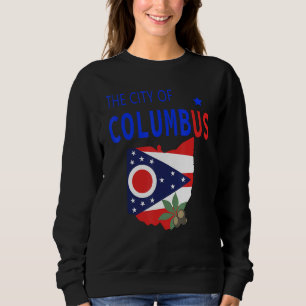 Sweatshirt Columbus Ohio City Italian Pride