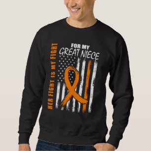 Sweatshirt Combat de famille Grande nièce Sensibilisation à l