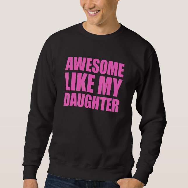 Sweatshirt Comme Ma Fille 2 (Devant)