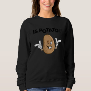 Sweatshirt Comme On Le Voit À La Télévision Est La Pomme De T