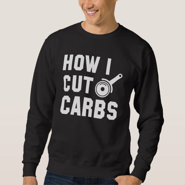 Sweatshirt Comment couper les cartons (Devant)