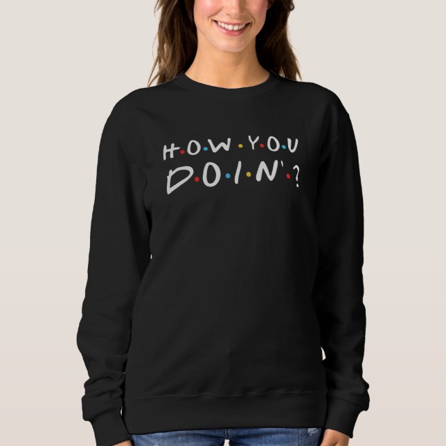 Sweatshirt Comment Vous Faites New York Ramasser La Ligne Pou (Devant)