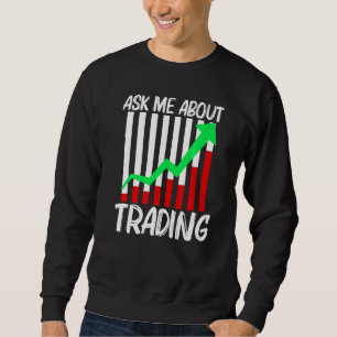 Sweatshirt Commerce cool Pour Hommes Femmes Stock Marché Tr