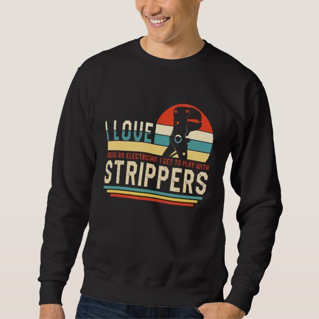Sweatshirt Commutateurs être Trippin' Moteur électrique (Devant)