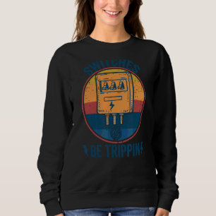 Sweatshirt Commutateurs être Trippin Vintage Electrician Fuse