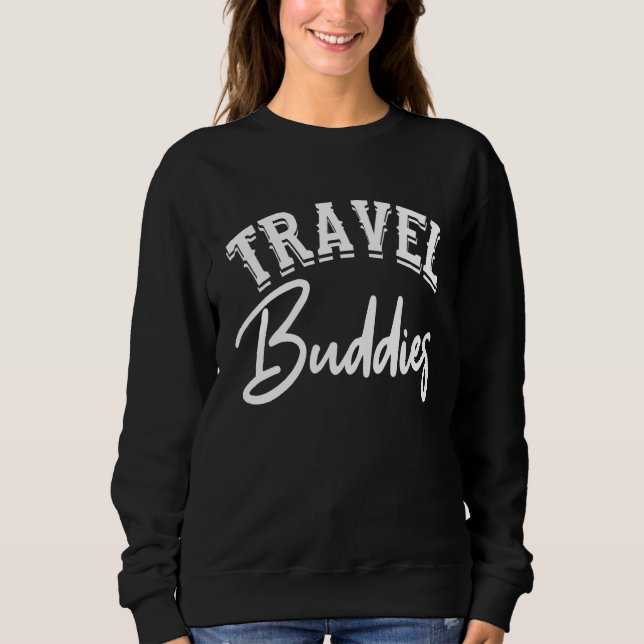 Sweatshirt Compagnons de voyage en groupe de vacances (Devant)