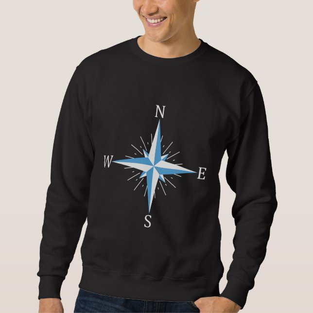 Sweatshirt Compas éolien (Devant)