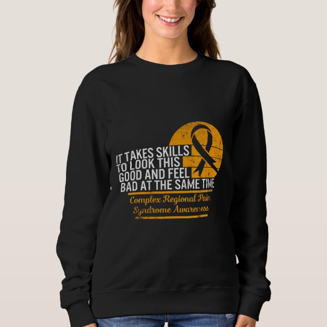 Sweatshirt Complexe Régional De Sensibilisation Au Syndrome D (Devant)