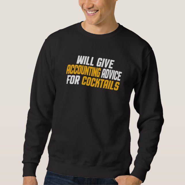 Sweatshirt Comptable  Cpa Donnera Des Conseils De Comptabilit (Devant)