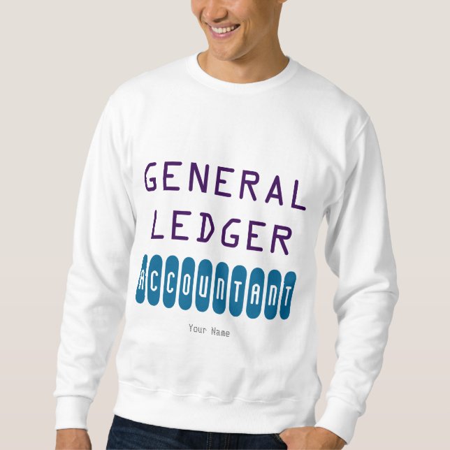 Sweatshirt "Comptable général" (Devant)