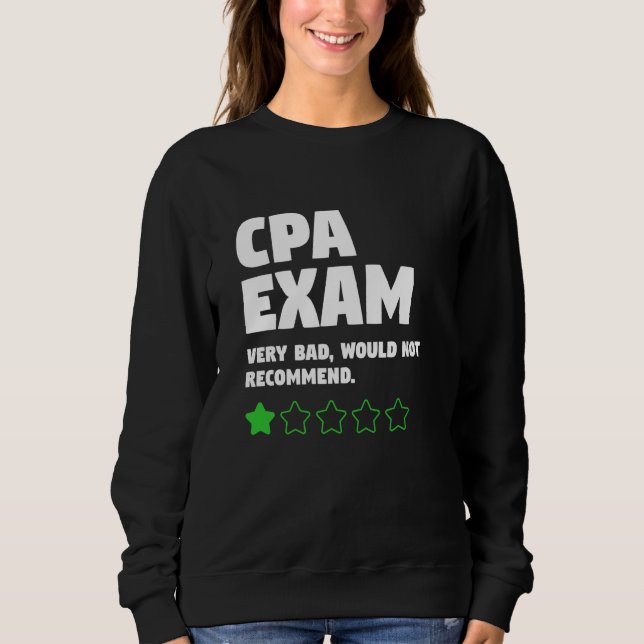 Sweatshirt Comptables comptables CPA Ac publique certifiée (Devant)