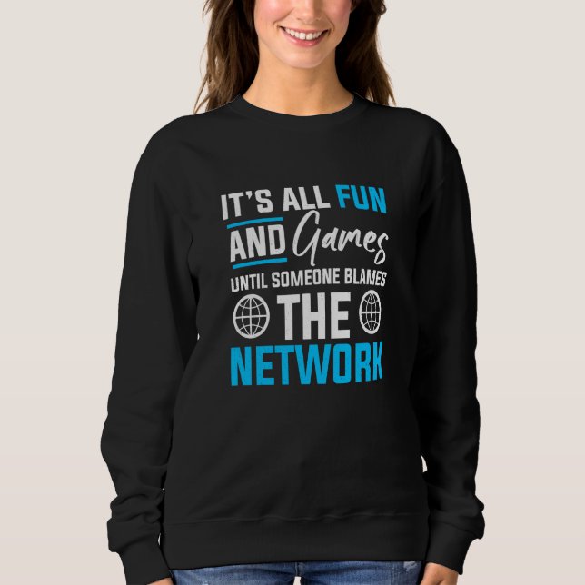 Sweatshirt Computer Network Engineering Network Engineer  4 (Devant)