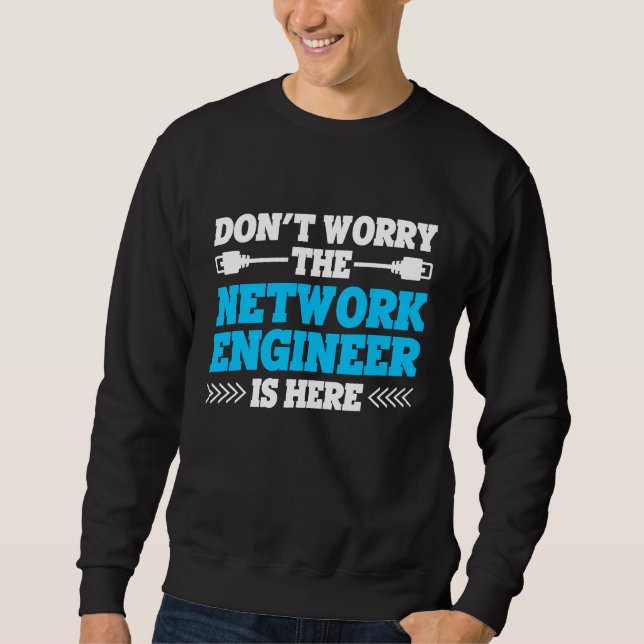 Sweatshirt Computer Network Engineering Network Engineer  6 (Devant)
