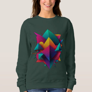 Sweatshirt conception abstraite