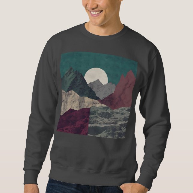 Sweatshirt Conception abstraite, thème Nature (Devant)