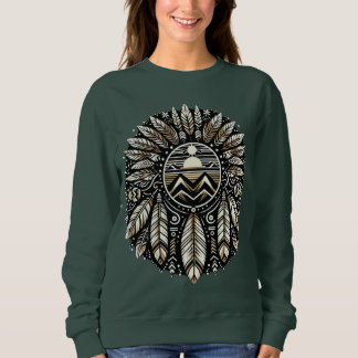 Sweatshirt Conception amérindienne
