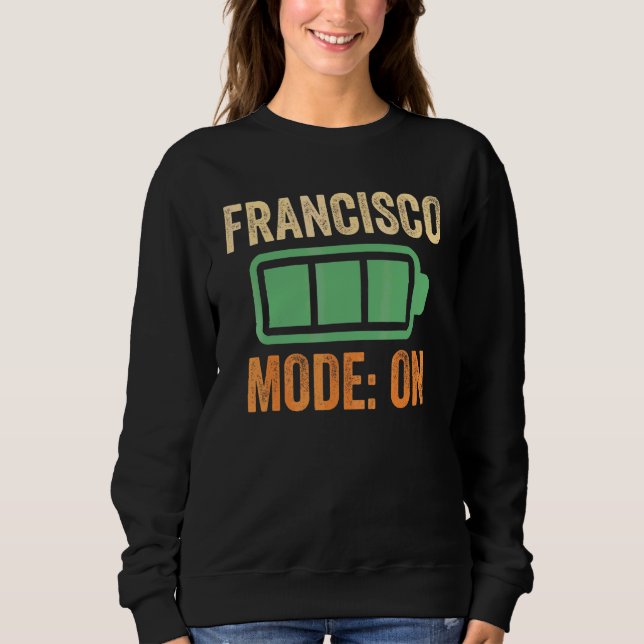 Sweatshirt Conception de batterie en mode Francisco (Devant)