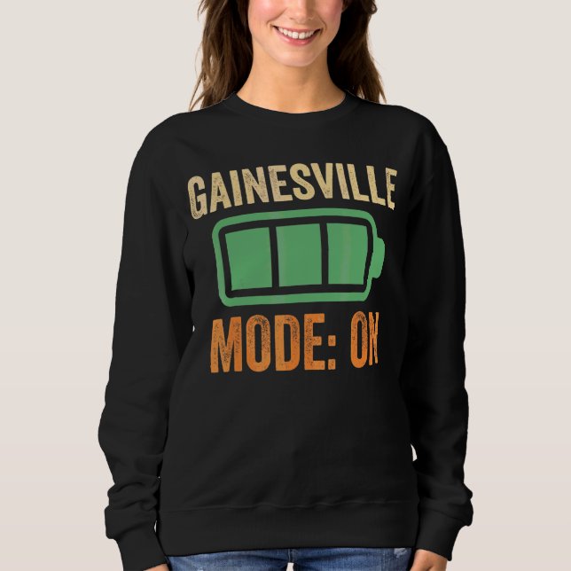 Sweatshirt Conception de batterie en mode Gainesville (Devant)