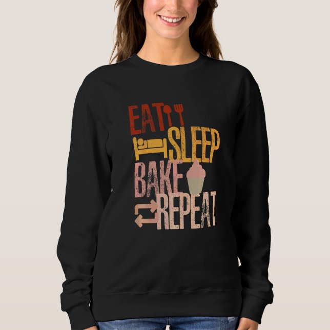 Sweatshirt Conception de cuisson à Cuisines répétées pour le  (Devant)