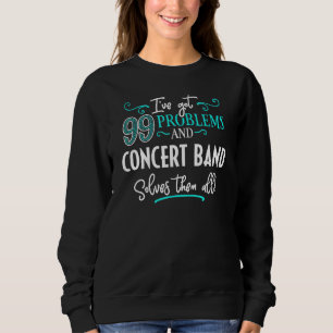 Sweatshirt Conception de groupe de concert - Le groupe de con