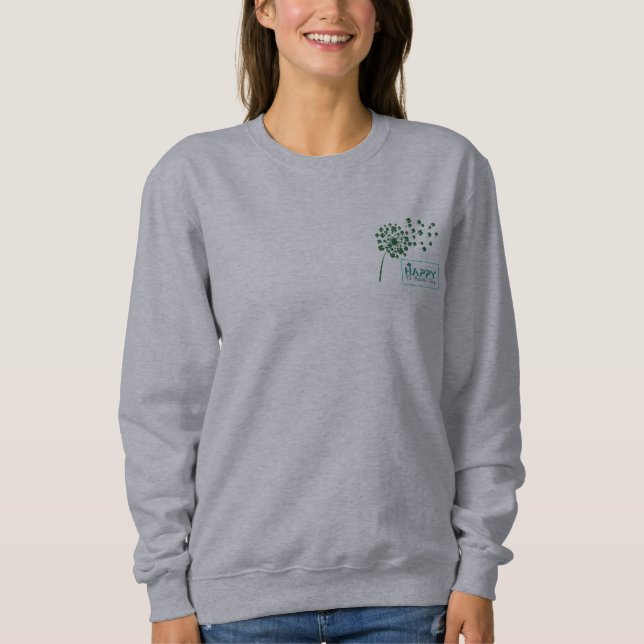 Sweatshirt Conception de la Saint Patrick (Devant)