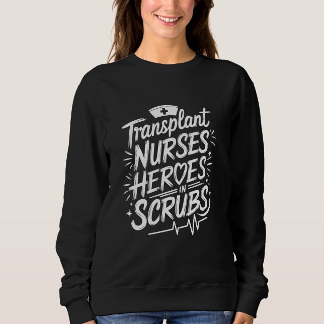 Sweatshirt Conception de la transplantation de moelle osseuse (Devant)