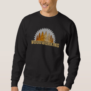 Sweatshirt Conception de lames de scie de la forêt