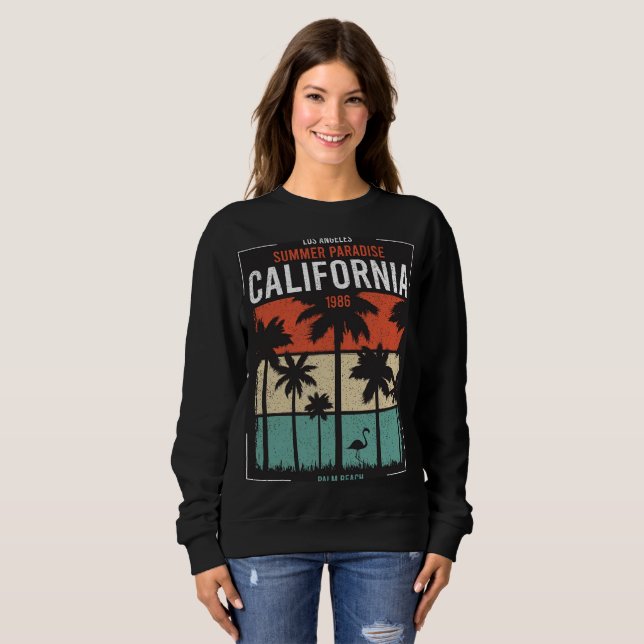 Sweatshirt Conception de l'état vintage (Devant entier)