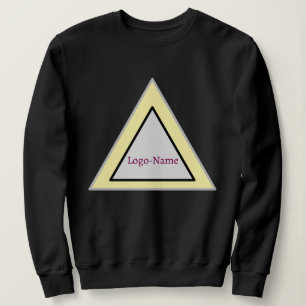 Sweatshirt Conception de logo triangle minimal