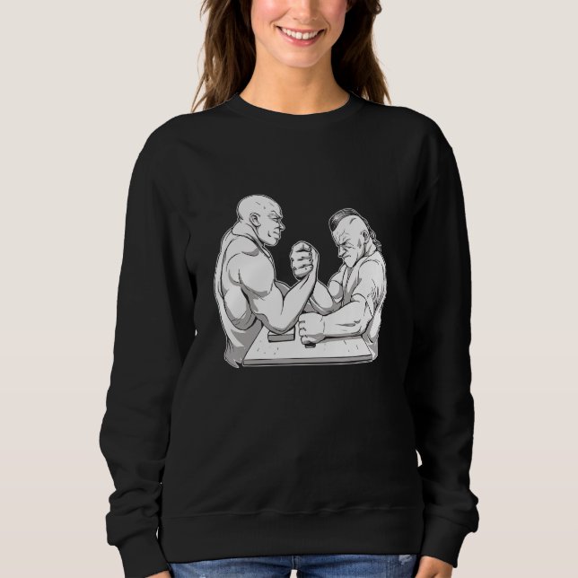 Sweatshirt Conception De Lutte Contre Les Armes Et De Lutte À (Devant)