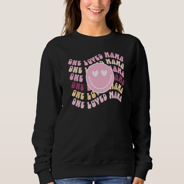 Sweatshirt Conception de maman adorée (Devant)