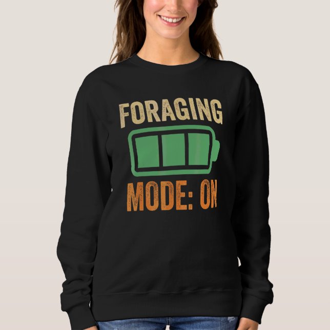 Sweatshirt Conception de mode de recherche sur batterie (Devant)
