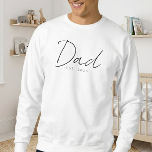 Sweatshirt Conception de script de famille classique année ES